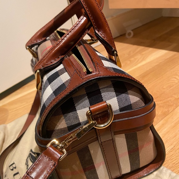 Burberry Bags Burberry Bowling Bag Poshmark